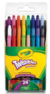 Twistables ® Mini Crayons, Box of 24