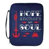 Hope Anchors My Soul Bible Cover, X-Large