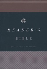 ESV Reader's Bible , Cloth Hardcover