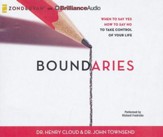Boundaries: When to Say Yes, How to Say No, to Take Control of Your Life - unabridged audiobook on CD