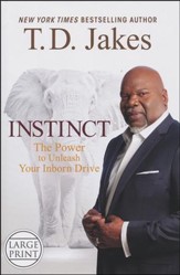 Instinct: Unleashing Your Natural Drive For Ultimate Success, Large Print, Hardcover - Slightly Imperfect