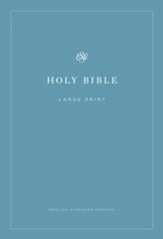 ESV Economy Bible, Large Print Softcover - Slightly Imperfect