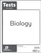 BJU Press Biology Grade 10 Tests (5th Edition)