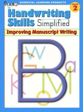Handwriting Skills Simplified Level B: Improving Manuscript Writing
