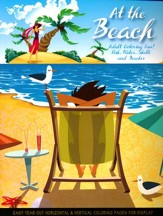 At The Beach: Adult Coloring Fun