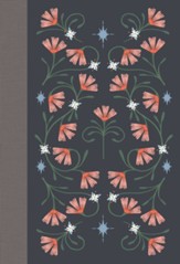 ESV Student Study Bible--hardcover, floral - Slightly Imperfect