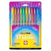 Metallic Gelly Roll, Set of 10, Assorted Colors