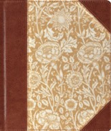 ESV Journaling Bible--cloth over  board, antique floral