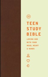 ESV Teen Study Bible (TruTone  Imitation Leather, Burnt Sienna)