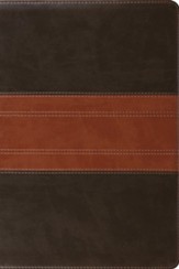 ESV Study Bible, Personal Size (TruTone Imitation Leather, Forest/Tan, Trail Design)