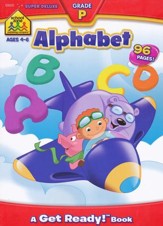 Alphabet Super Deluxe Workbook, Ages  4-6