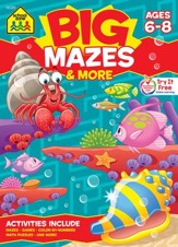 Big Mazes & More Workbook Ages 6-8