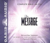 The Message: The Bible in Contemporary Language - Unabridged Audiobook on 66 CDs in a Boxed Set
