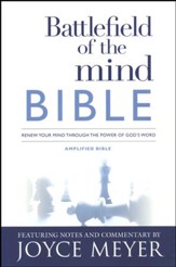 Battlefield of the Mind Bible: Renew Your Mind Through the Power of God's Word - Imperfectly Imprinted Bibles