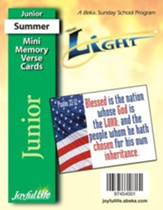 The Light Junior (Grades 5-6) Mini Memory Verse Cards
