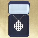 Jerusalem Cross Sterling Silver Pendant
