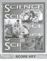 Physical Science PACE SCORE Key 1115-1117, Level 10  (Grades 9-12; Prerequisite: Algebra 1)