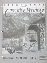 Literature And Creative Writing PACE SCORE Key 1034-1036, Grade 3