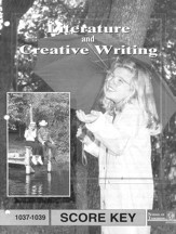 Literature And Creative Writing PACE SCORE Key 1037-1039, Grade 4