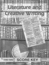 Literature And Creative Writing PACE SCORE Key 1040-1042, Grade 4