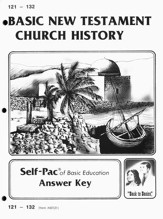 High School Bible Elective: New Testament Church History SCORE Key 121-132