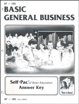 General Business Key 97-102 Grade 9