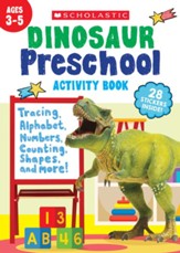 Dinosaur Preschool Activity Book