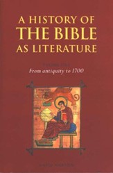 A History of The Bible as Literature