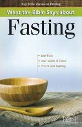 What the Bible Says about Fasting, Pamphlet