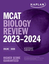 MCAT Biology Review 2023-2024:  Online + Book