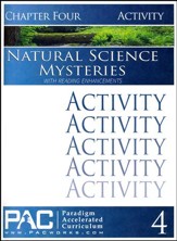 Natural Science Mysteries Activities Booklet, Chapter 4