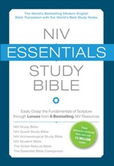 NIV Essentials Study Bible: Easily Grasp the Fundamentals of Scripture through Lenses from 6 Bestselling NIV Resources - eBook