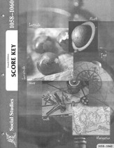 Social Studies PACE SCORE Key 1058-1060, Grade 5 (4th Edition)