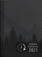 Agenda Ejecutiva 2021: Tesoros de sabiduria, negro (2021 Treasure of Wisdom Executive Agenda, Black, Spanish)