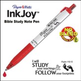 Inkjoy, Bible Study Pen, Red
