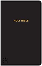 CSB Gift & Award Bible, Black  Imitation Leather - Slightly Imperfect