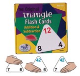 Original Triangle Flash Cards:  Addition & Subtraction