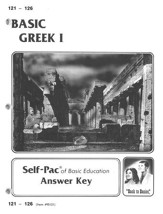 Advanced High School or College Elective: Greek 1  SCORE Keys 121-132