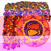 Double Color Mosaic Squares (3/8; 10,000 per package)