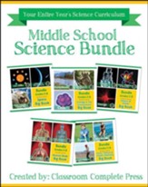 Middle School Science Bundle, Grades  5-8
