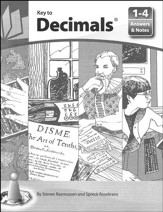 Key to Decimals Answers and Notes  for Books 1-4