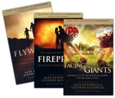 Fireproof, Facing the Giant,s and Flywheel, paperbacks 3 pack