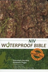 NIV Waterproof Bible, Camouflage