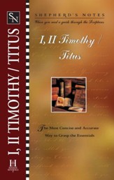Shepherd's Notes on 1,2 Timothy/Titus - eBook