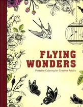 Flying Wonders: Portable Coloring  for Creative Adults