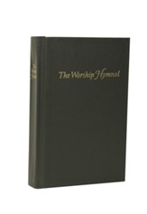 The Worship Hymnal--hardcover, forest green