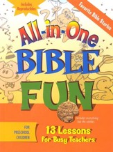 All-in-One Bible Fun: Favorite Bible Stories, Preschool Edition