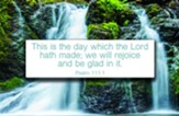 This is the Day Postcards (Psalm 118:24) Pack of 25