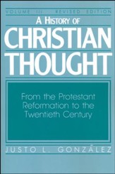 History Christian Thought Volume 3 Revised