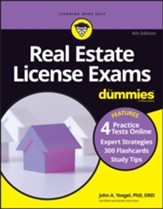 Real Estate License Exams For Dummies, 4th Edition with Online Practice